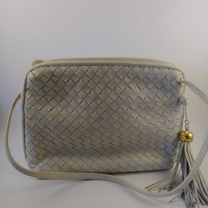 Vintage ANDRÉ CELLINI Genuine Leather Handbag